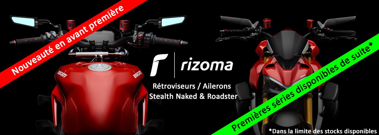 Rétroviseurs Ailerons Rizoma Stealth Roadster Naked